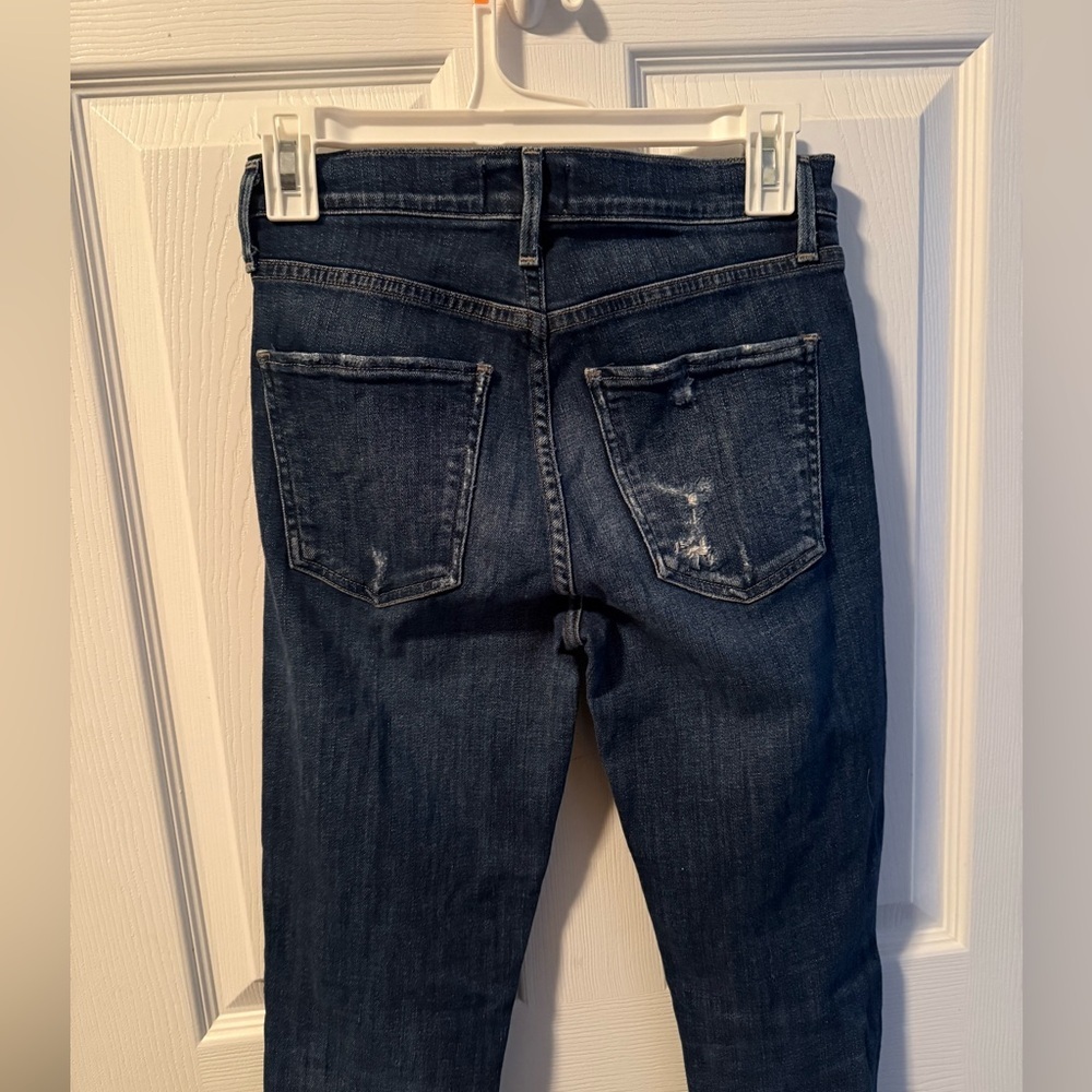 Agolde Women’s Dark Wash Blue Jeans Size 25 - Picture 4 of 6